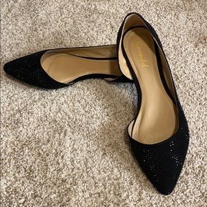 Studded Ballerina Flats 🖤